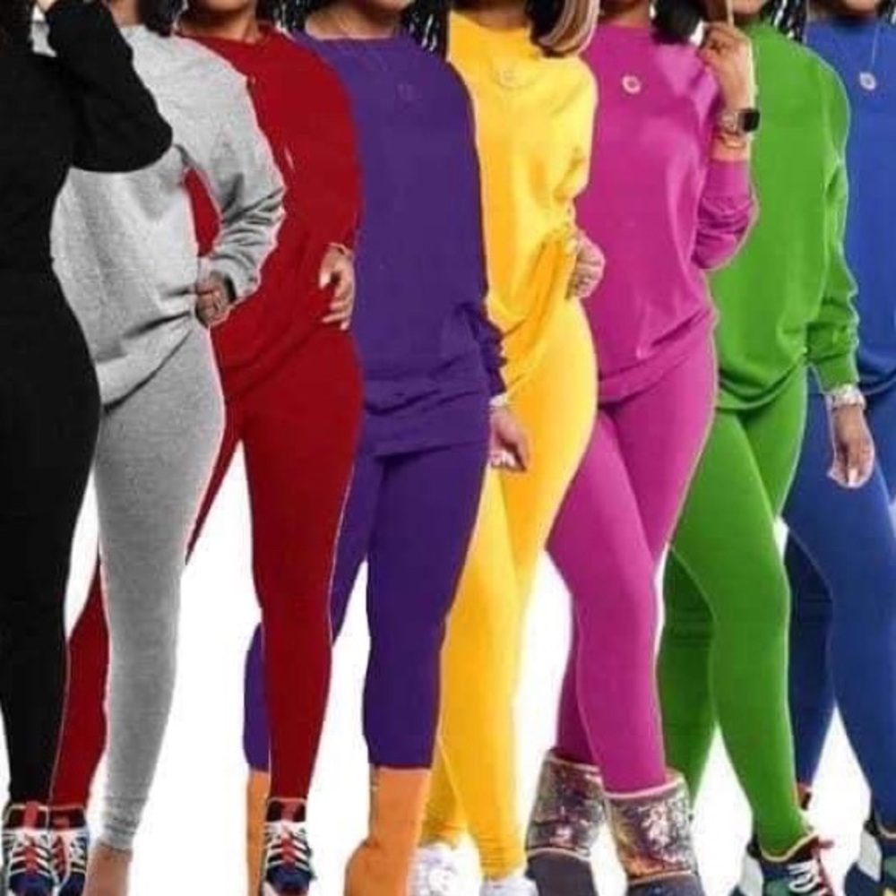 1x 2x ONLY 
Fitty Sweater sets (multi-Colors) no white